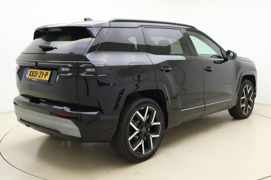 Jeep Compass 1.6 e-Hybrid Plug-In First Edition | DEMO | Led, Auto's, Jeep, 1596 cc, Zwart, 4 cilinders, 1865 kg