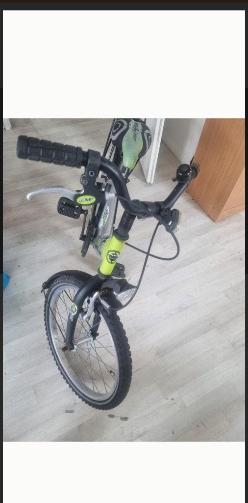 Kinder fiets, Fietsen en Brommers, Fietsen | Kinderfietsjes, Terugtraprem, Gebruikt, Minder dan 16 inch, Ophalen