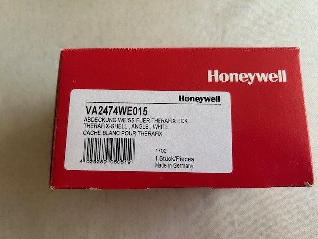 Honeywell Therafix afdekkap radiatorkraan haaks VA2474WE015, 30 tot 80 cm, Radiator, Nieuw, Minder dan 60 cm