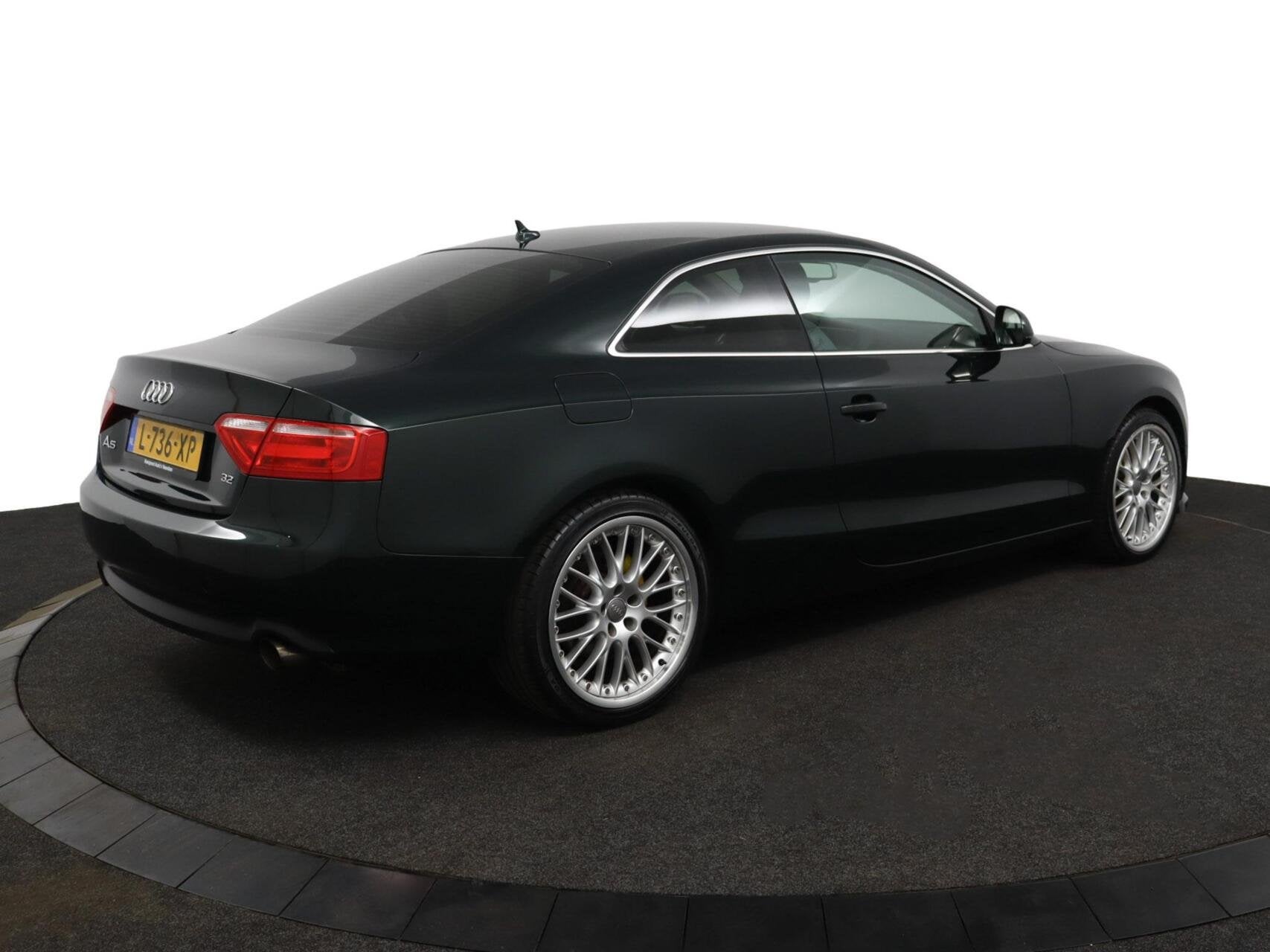 Audi A5 Coupé 3.2 FSI - Leder - Airco - Cruise - Velgen, Auto's, Gebruikt, 4 stoelen, Leder, Bedrijf