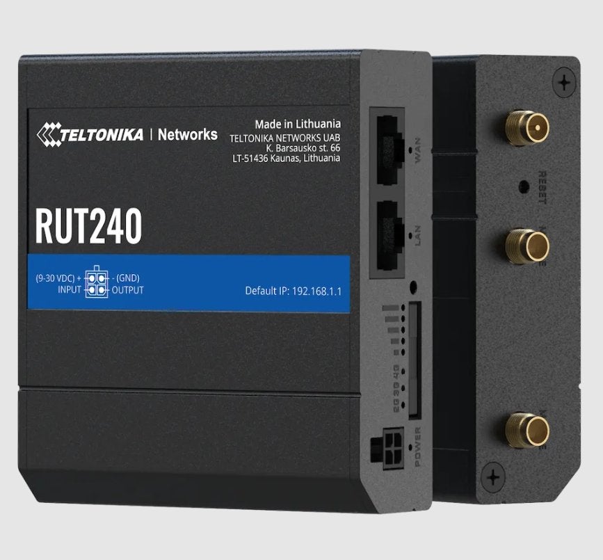Teltonika RUT240 Industrial LTE WiFi Router, Computers en Software, Routers en Modems, Zo goed als nieuw, Router met modem, Ophalen of Verzenden