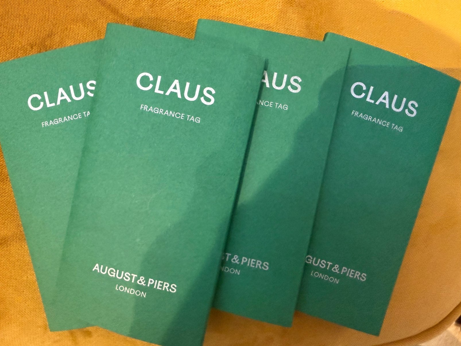 AUGUST&PIERS – Claus Fragrance Tag, Ophalen of Verzenden, Nieuw