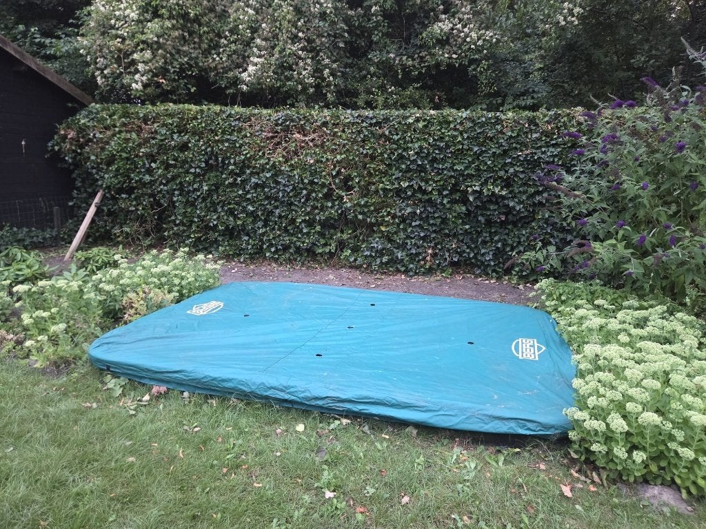 BERG InGround Favorit Trampoline 330x220 cm, Ophalen, Gebruikt