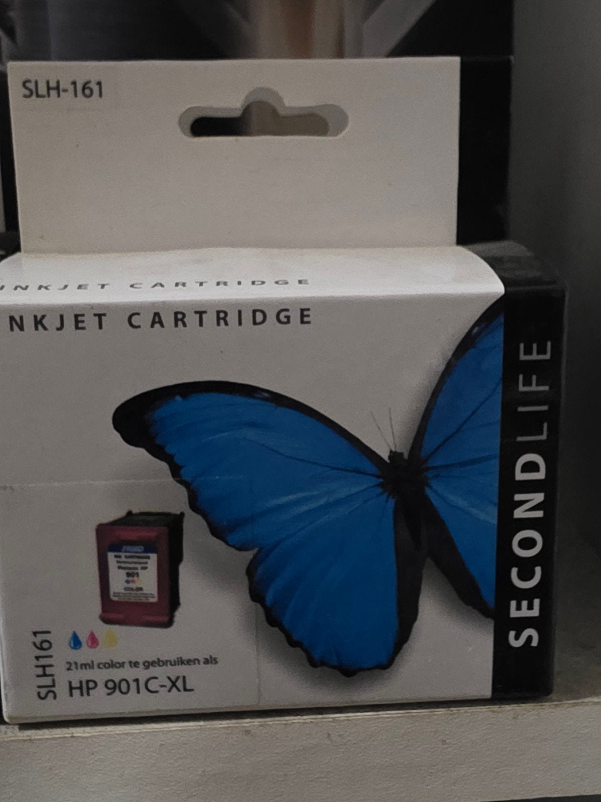 Second Life SLH-161 Kleureninktcartridge voor HP 901C-XL, Computers en Software, Info@secondlife.com, Inkjetprinter, Ophalen of Verzenden