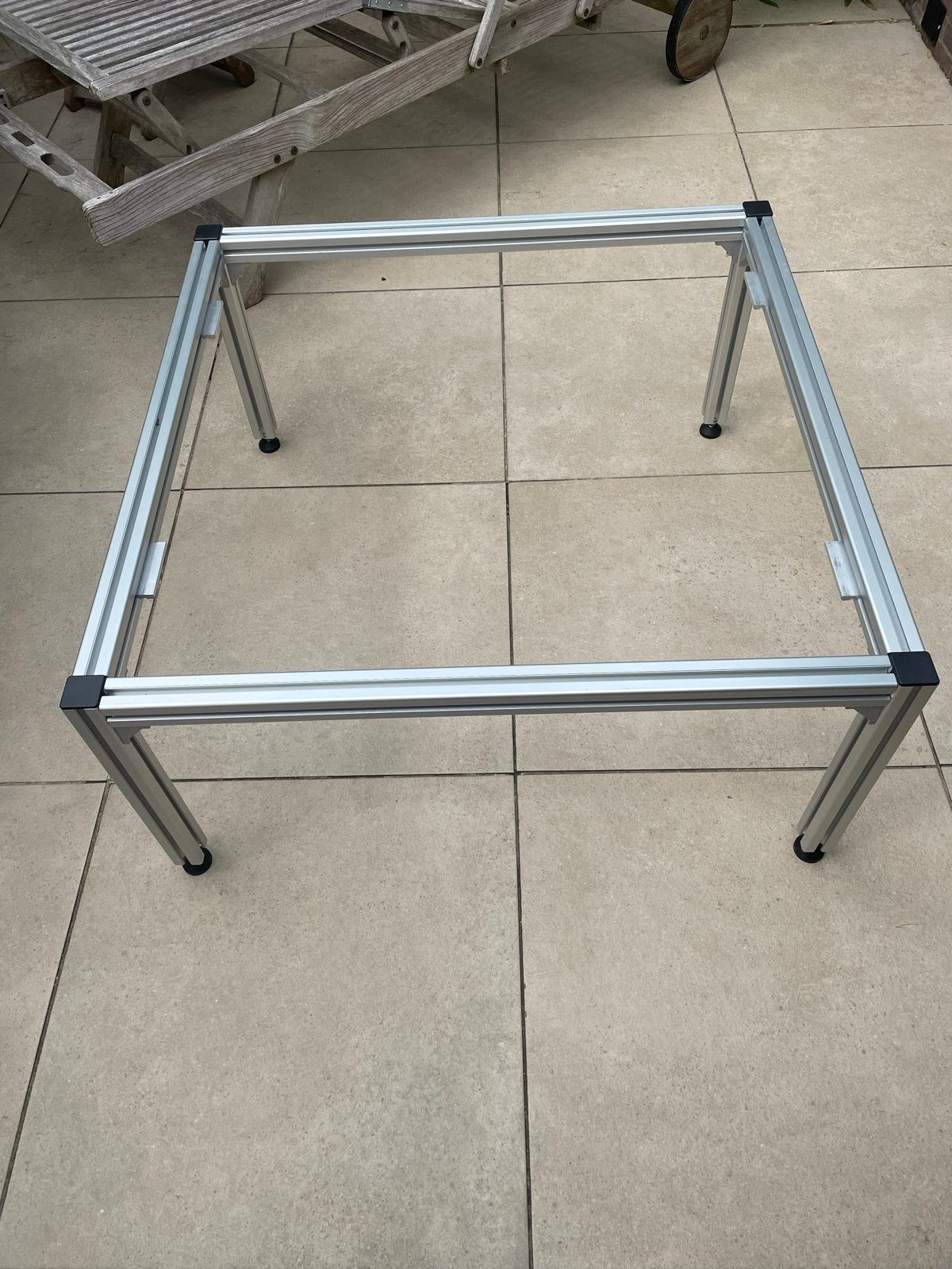 Aluminium tafel 88x88x45 cm - Ideaal als freestafel, Doe-het-zelf en Verbouw, Gereedschap | Freesmachines, Ophalen of Verzenden