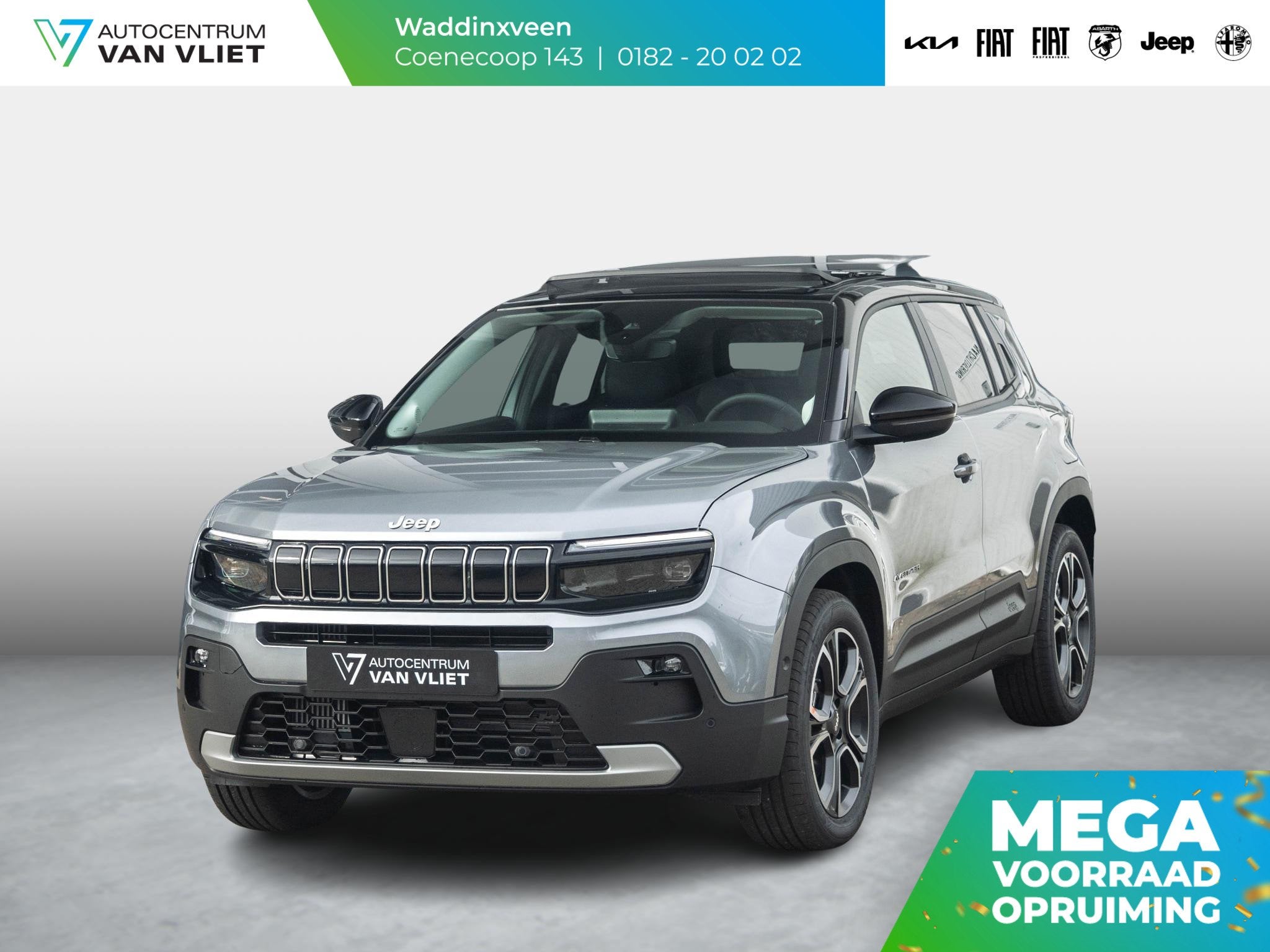 Jeep Avenger 1.2 e-Hybrid Summit | Winter Pack | Schuif/Kant, Auto's, Jeep, Stof, Gebruikt, 1199 cc, Met garantie (alle)