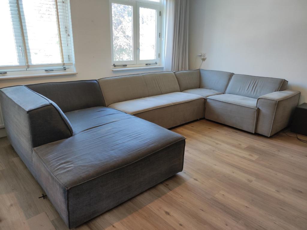 Pronto Wonen Barrici Elementenbank, Huis en Inrichting, Banken | Bankstellen, Ophalen, Gebruikt, Hoekbank, 300 cm of meer