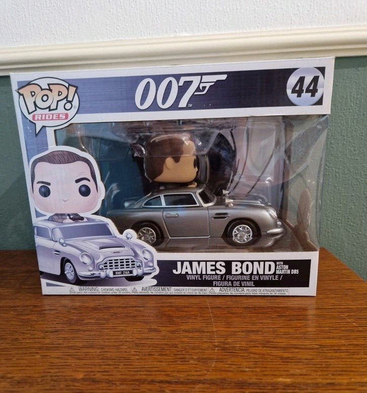 Funko Pop Rides James Bond in Aston Martin DB5, Verzamelen, Poppetjes en Figuurtjes, Ophalen, Nieuw