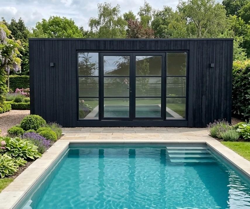 Tuinkantoor/poolhouse/ bijgebouw/ tuinhuis, Ophalen of Verzenden, Nieuw