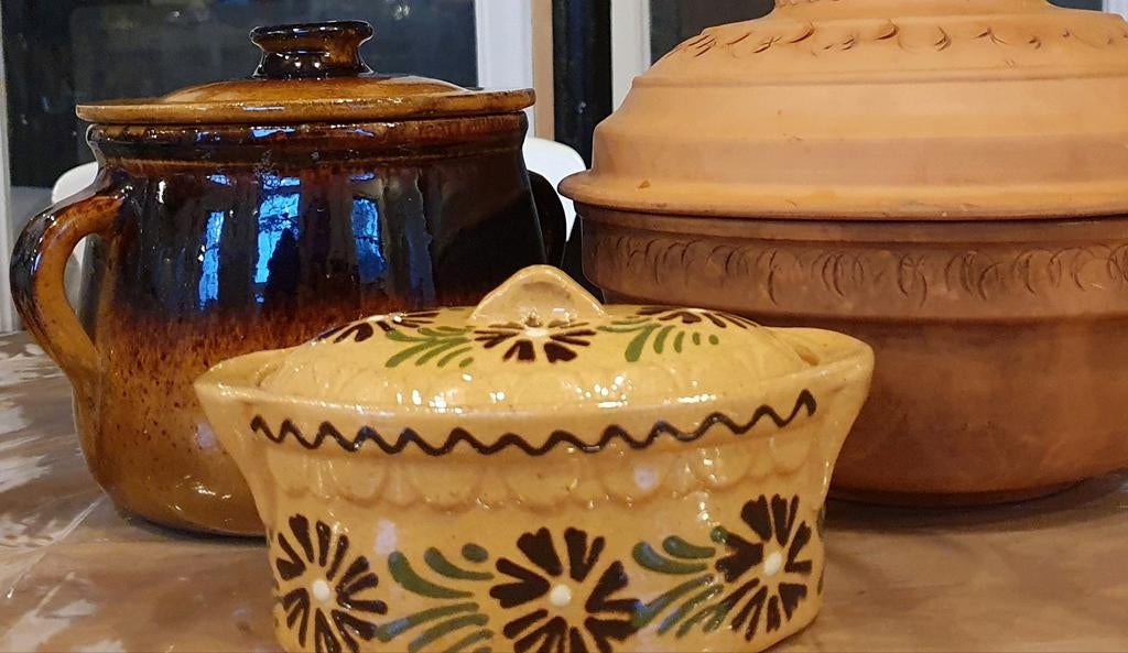 Vintage Spaanse keukenpotten, Ophalen of Verzenden
