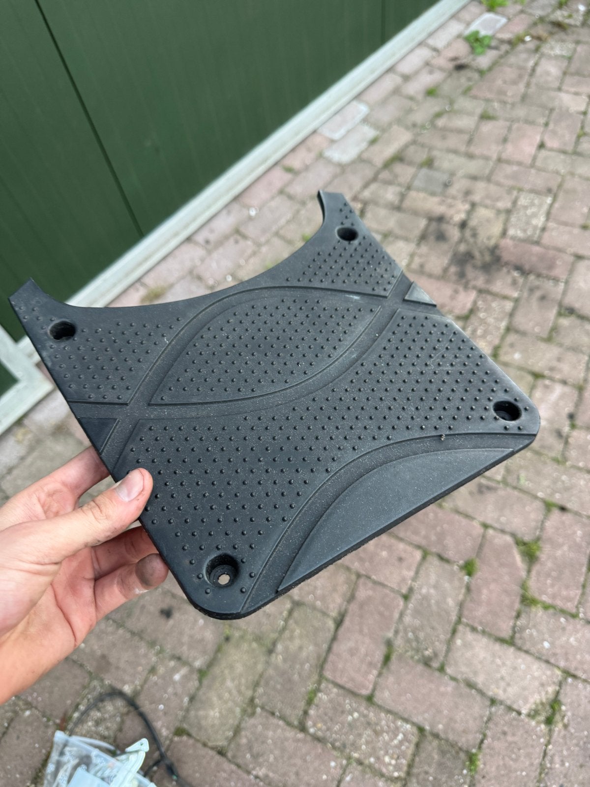 Sym Fiddle 2 accu Afdek Kapje Voetplaat, Ophalen of Verzenden, Gebruikt, Kap, SYM