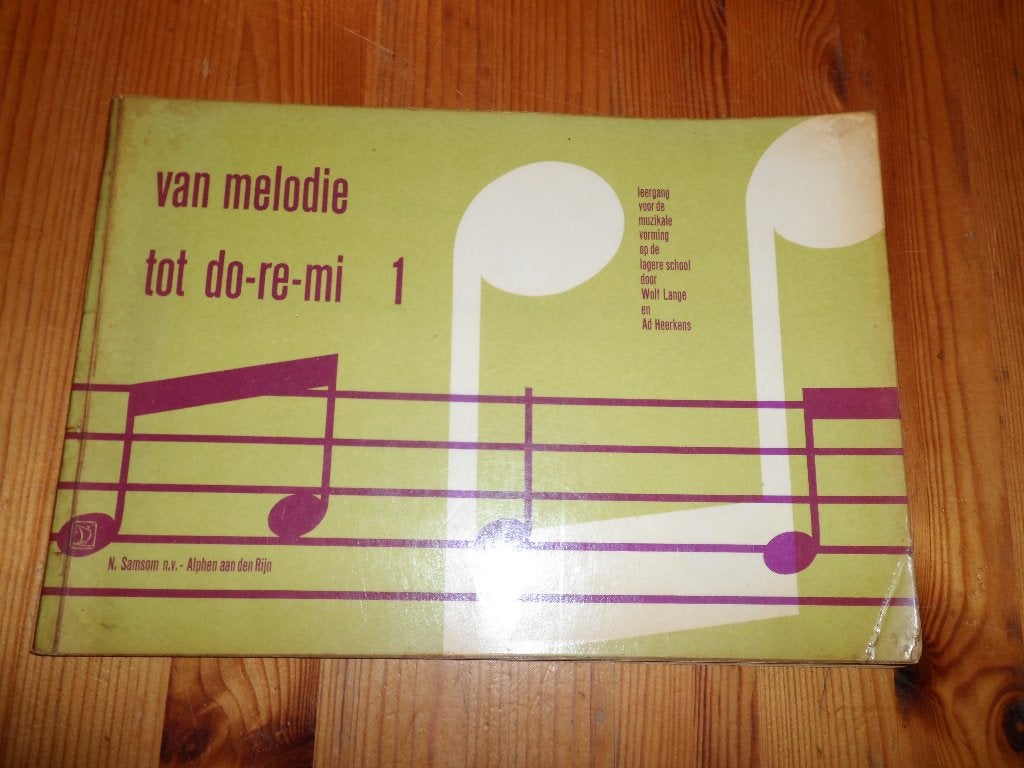 Van melodie tot do-re-mi 1, Gebruikt, Zang, Ophalen of Verzenden, Artiest of Componist