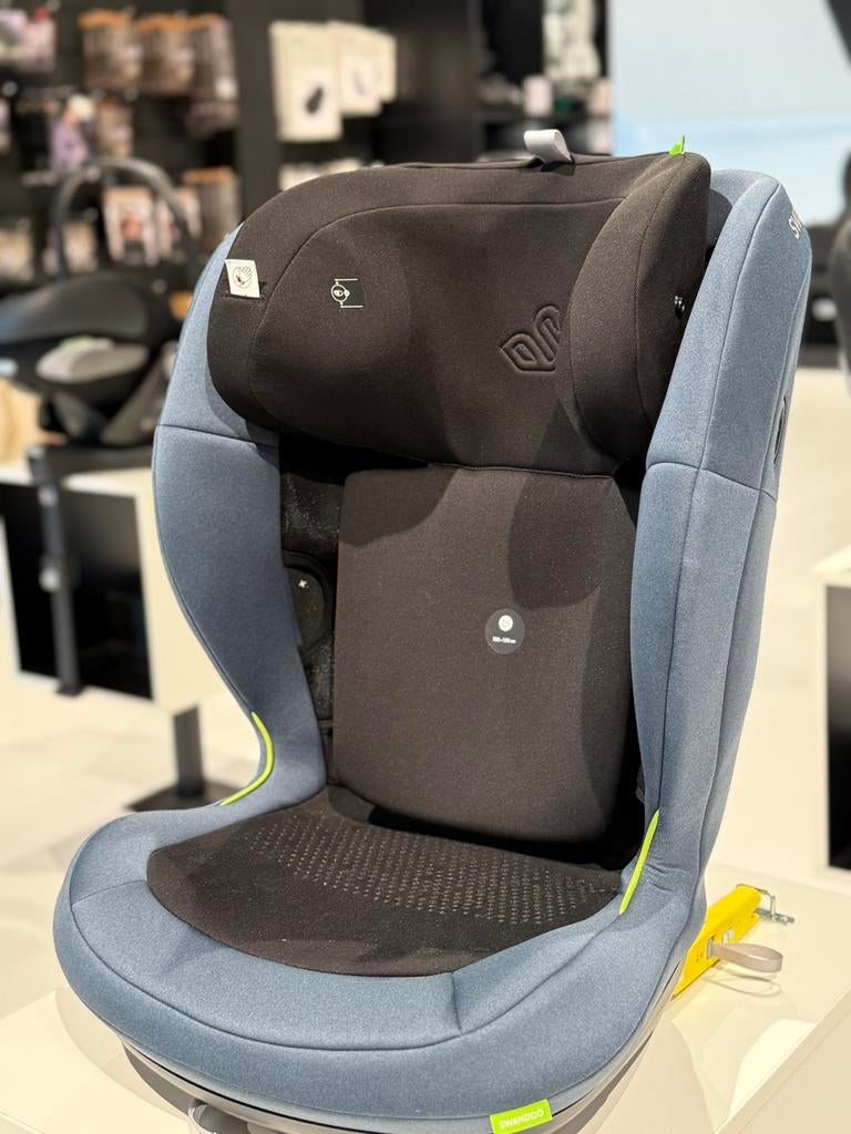 Swandoo Autostoel Charlie i-Size 433C - Blueberry, Ophalen of Verzenden, Zo goed als nieuw, 0 t/m 10 kg, Overige merken