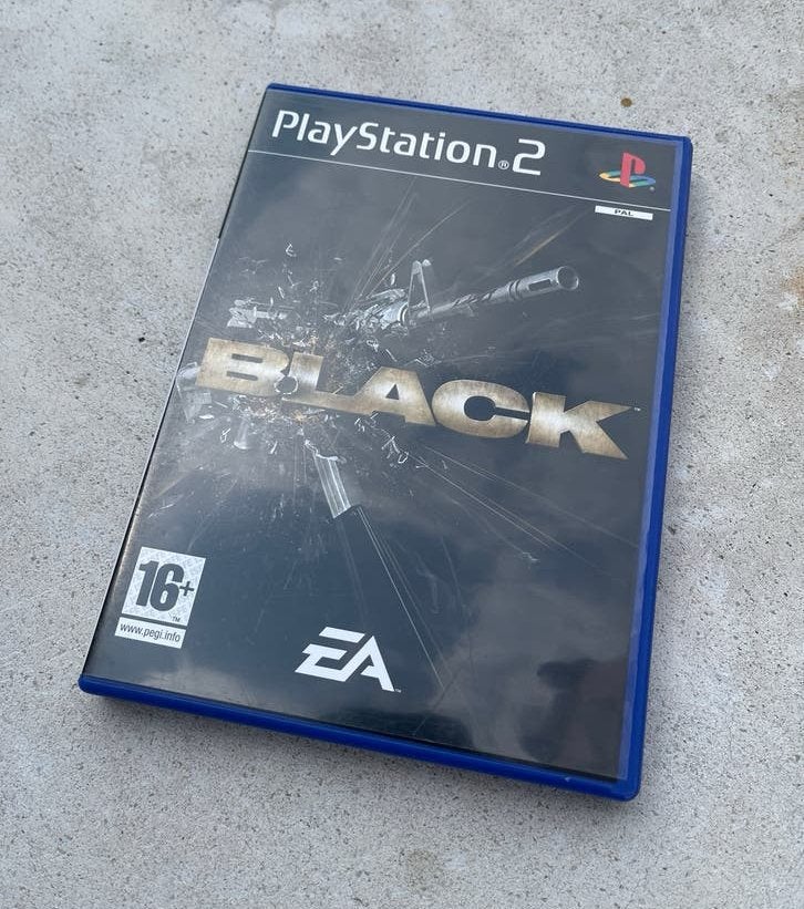 BLACK - PlayStation 2 (PS2) - Actie Shooter Game, Spelcomputers en Games, Games | Sony PlayStation 2, Shooter, 1 speler, Ophalen of Verzenden