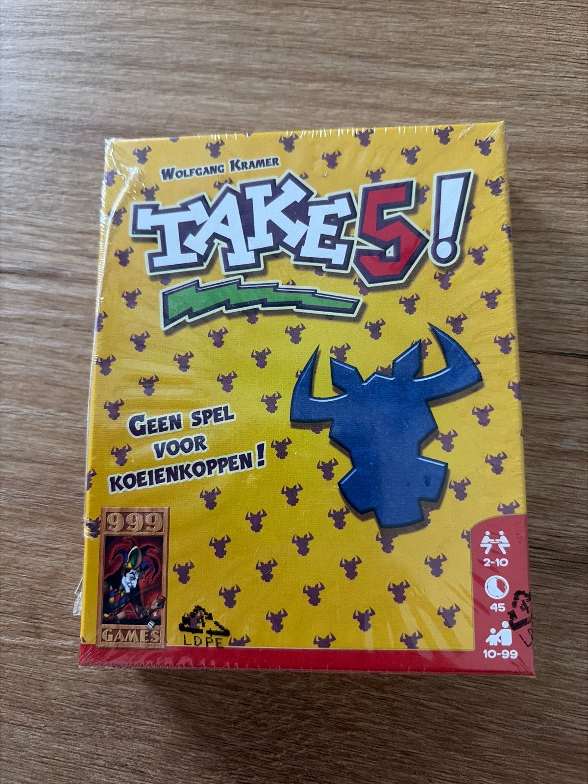 Take 5, Hobby en Vrije tijd, Gezelschapsspellen | Kaartspellen, Drie of vier spelers, Ophalen of Verzenden, Nieuw