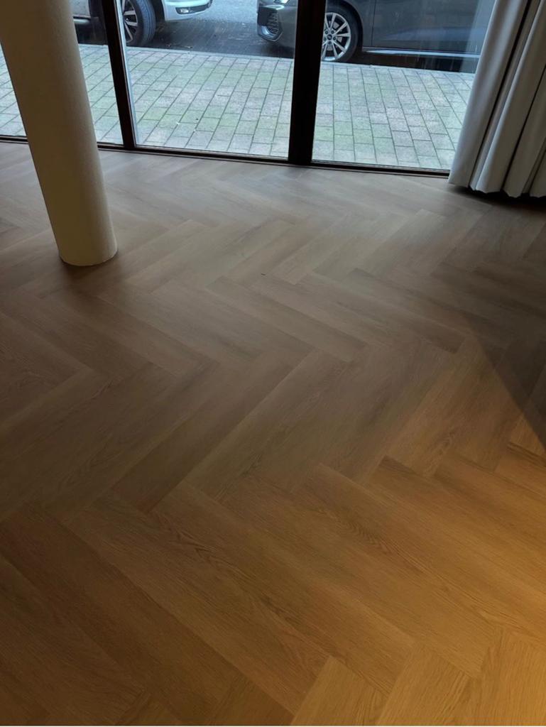 Laminaat legger pvc, visgraat vanaf 5 euro, Ophalen of Verzenden, Zo goed als nieuw, 75 m² of meer, Laminaat