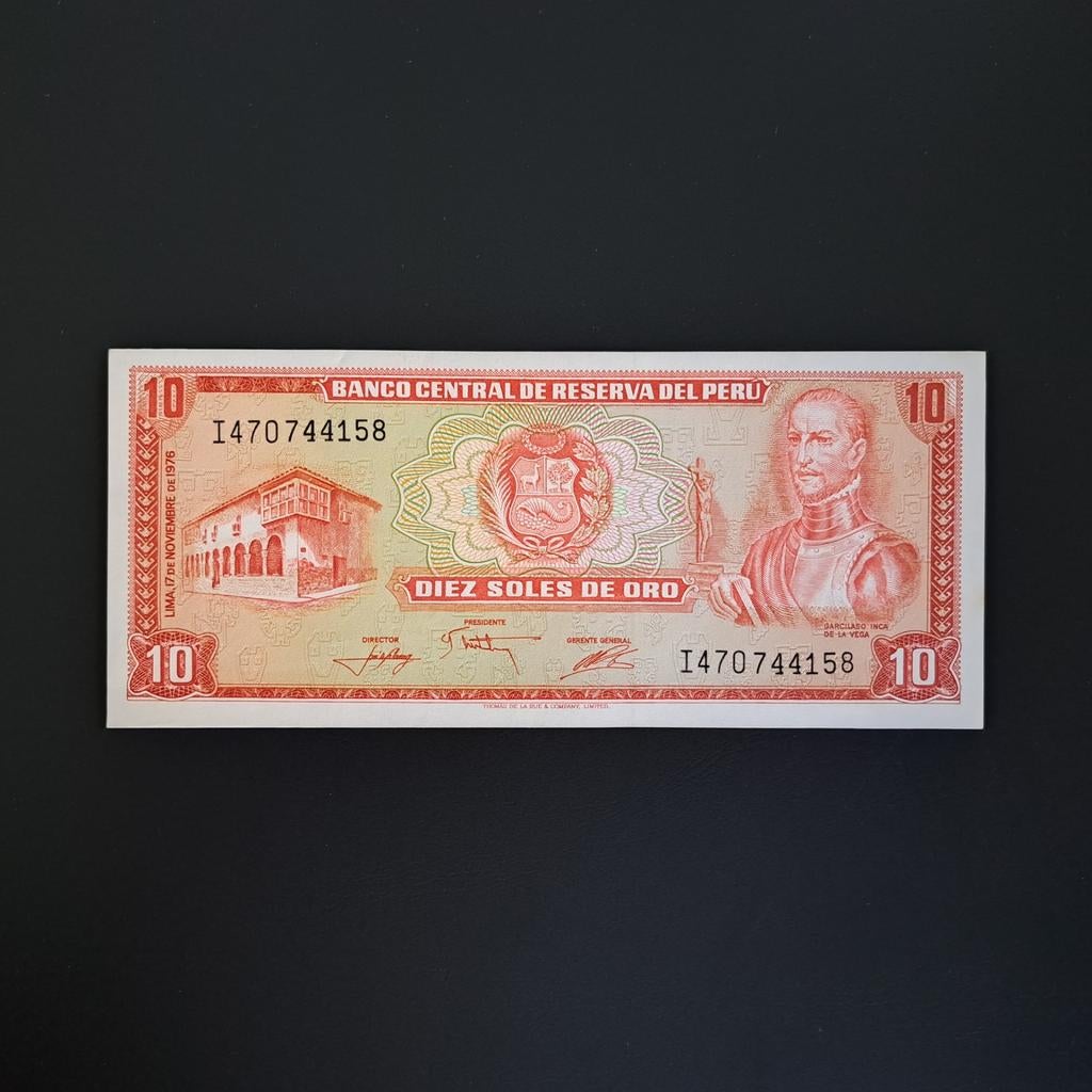 10 sole Peru #025, Verzenden, Zuid-Amerika, Los biljet
