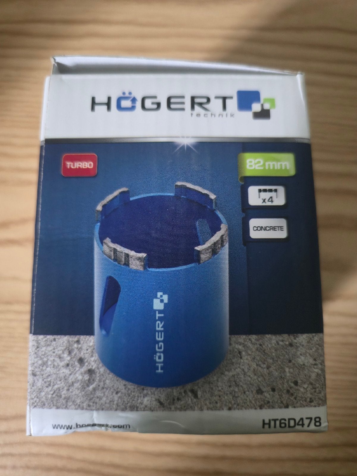 Högert Diamant Boor voor Beton 82mm - Nieuw in Doos, Ophalen of Verzenden, Nieuw, Overige typen