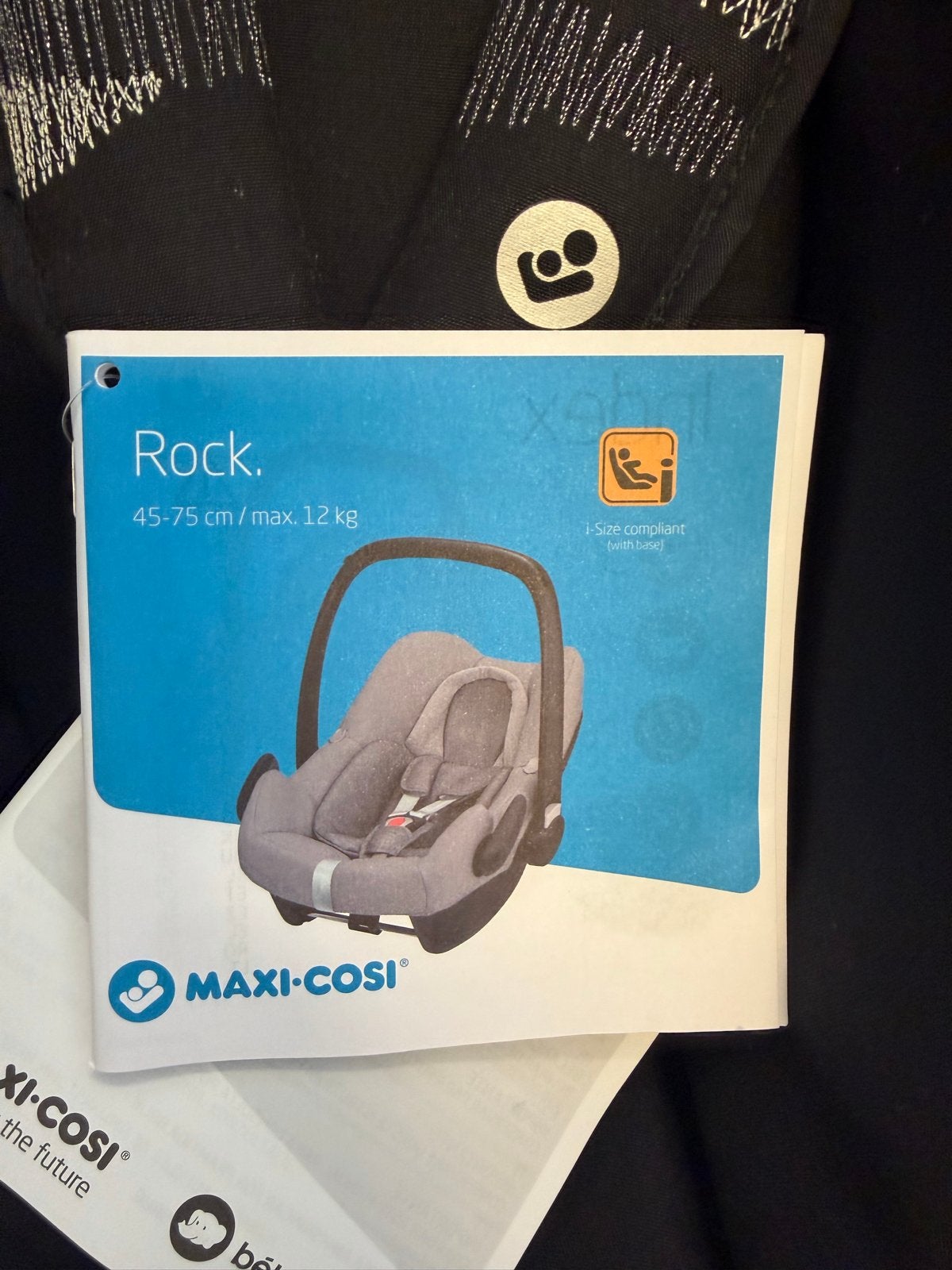Maxi-Cosi Rock i-Size Autostoel -  nieuw, Autogordel of Isofix, Zo goed als nieuw, 0 t/m 13 kg, Maxi-Cosi