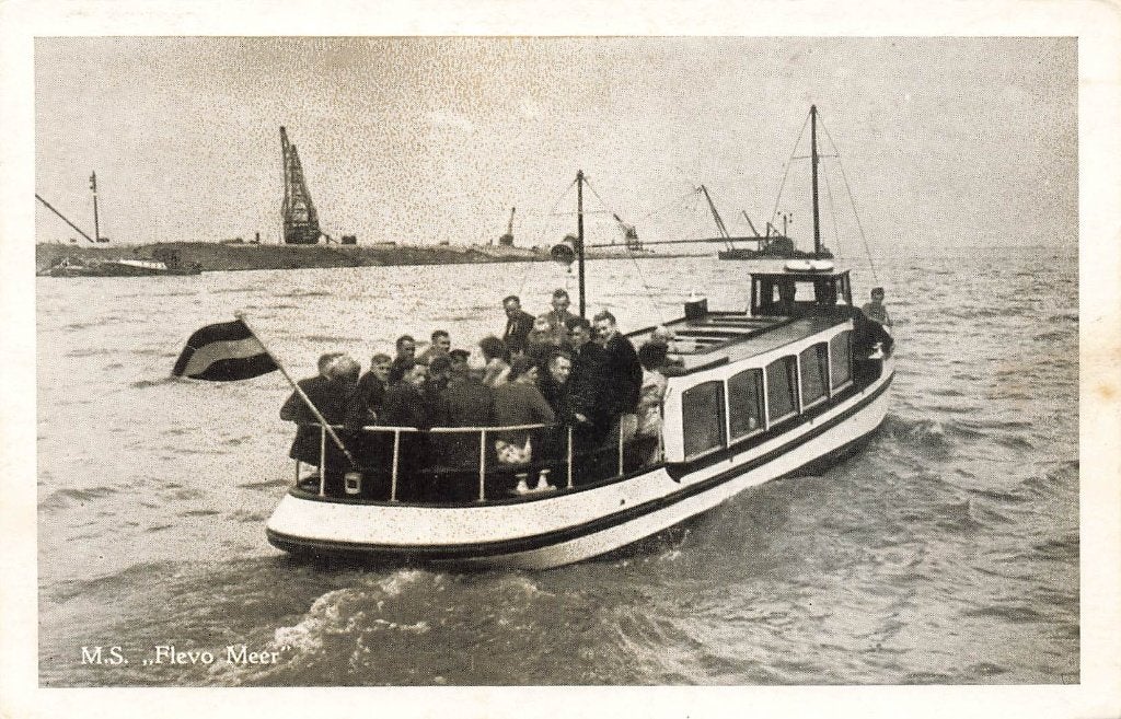 Harderwijk, M.S. Flevo Meer, Ophalen of Verzenden, 1940 tot 1960, Ongelopen, Gelderland