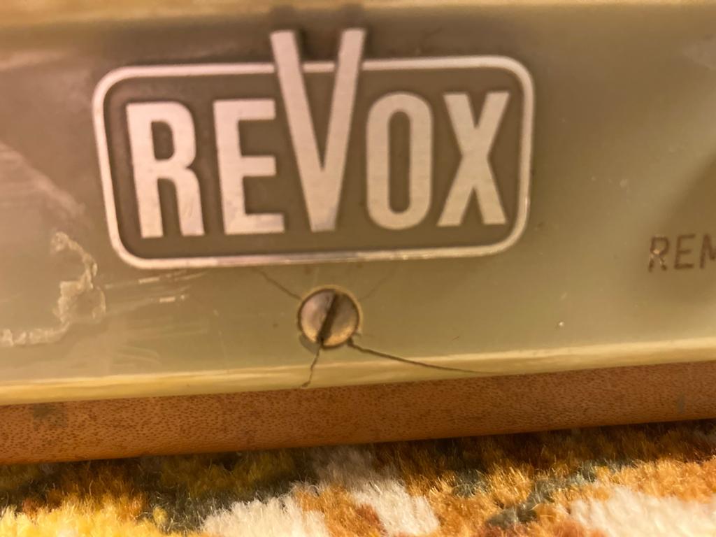 REVOX E36 buizenbandrecorder - Werking onbekend, Ophalen of Verzenden, Defecte bandrecorder