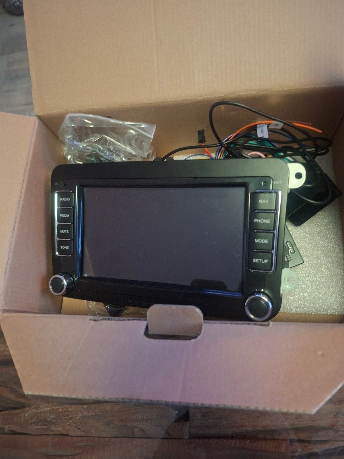 Android Auto Radio Navigatie VW, Seat, Skoda - 7 inch, Auto diversen, Ophalen of Verzenden, Nieuw