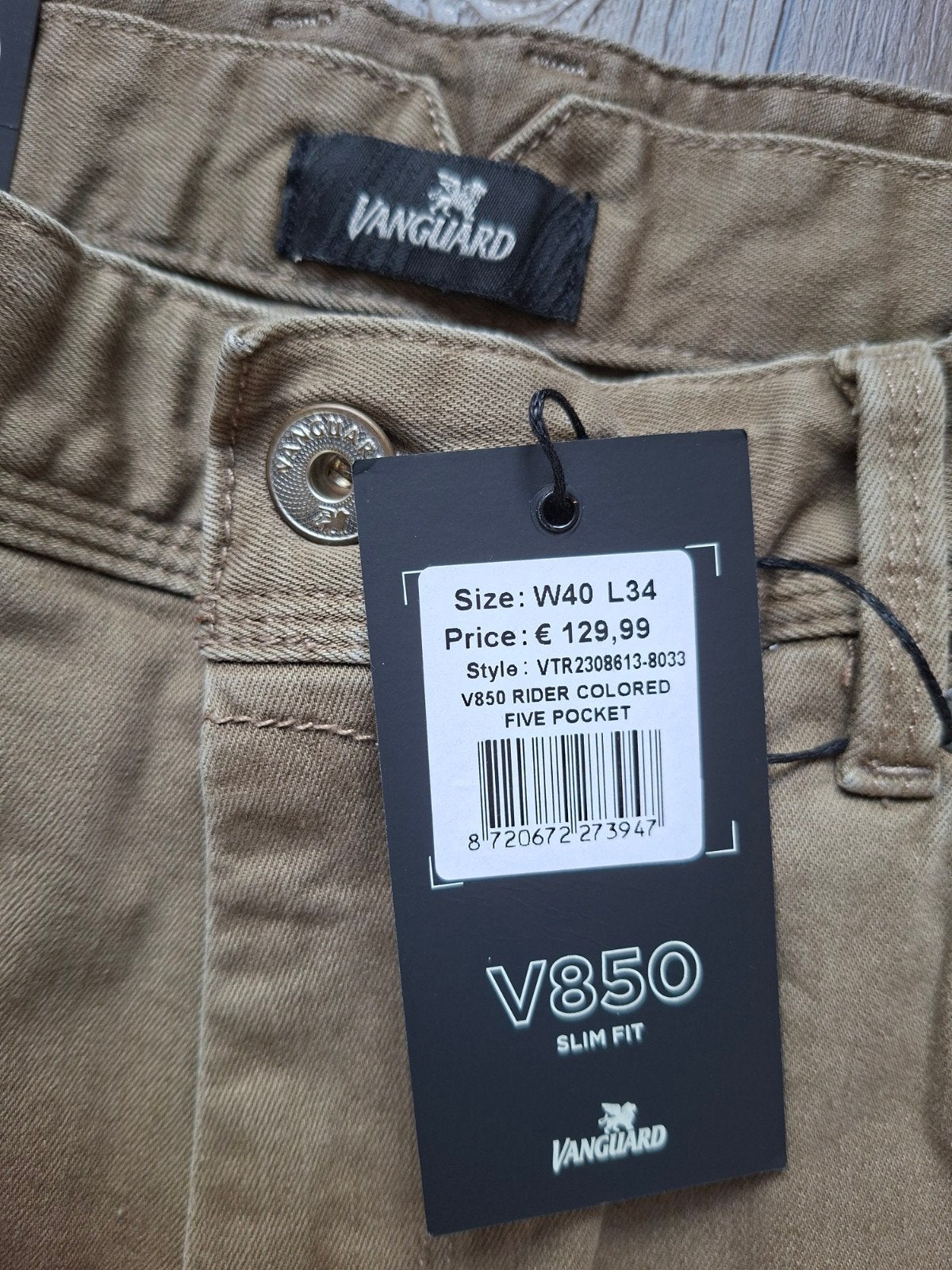 VANGUARD V850 slimfit jeans W40 L34, Overige kleuren, Nieuw, Ophalen of Verzenden, Vanguard