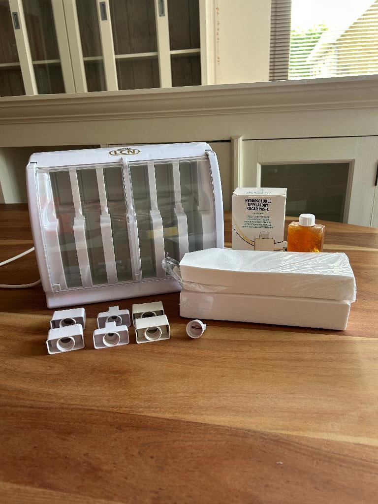 Harspatroon verwarmer 6-station, Ophalen of Verzenden, Gebruikt, Gel, Wax, Haarlak of Mousse