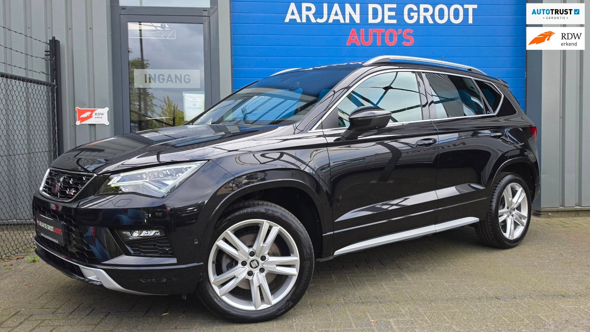 SEAT Ateca 1.4 TSI ACT FR Acc Pano Keyless Carplay® Leder C, Auto's, Dealer onderhouden, Gebruikt, 680 kg, 4 cilinders