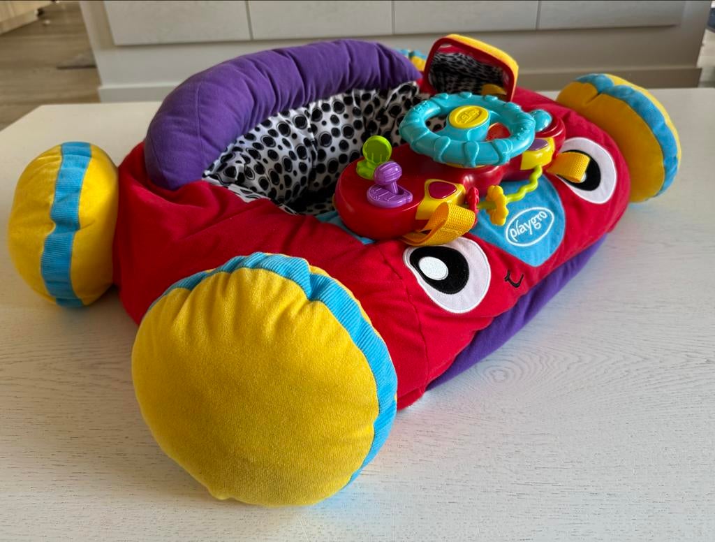Chicco Playgro Comfy Soft Auto voor baby's/peuters, Ophalen, Zo goed als nieuw, Auto, Met geluid