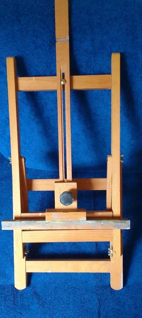Schildersezel, Tafelezel van beukenhout, Ophalen, Gebruikt, Ezel