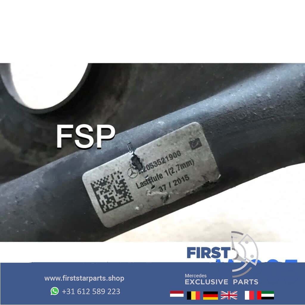 W205 fusee wielnaaf draagarm schokbreker links rechts achter, -, -, -