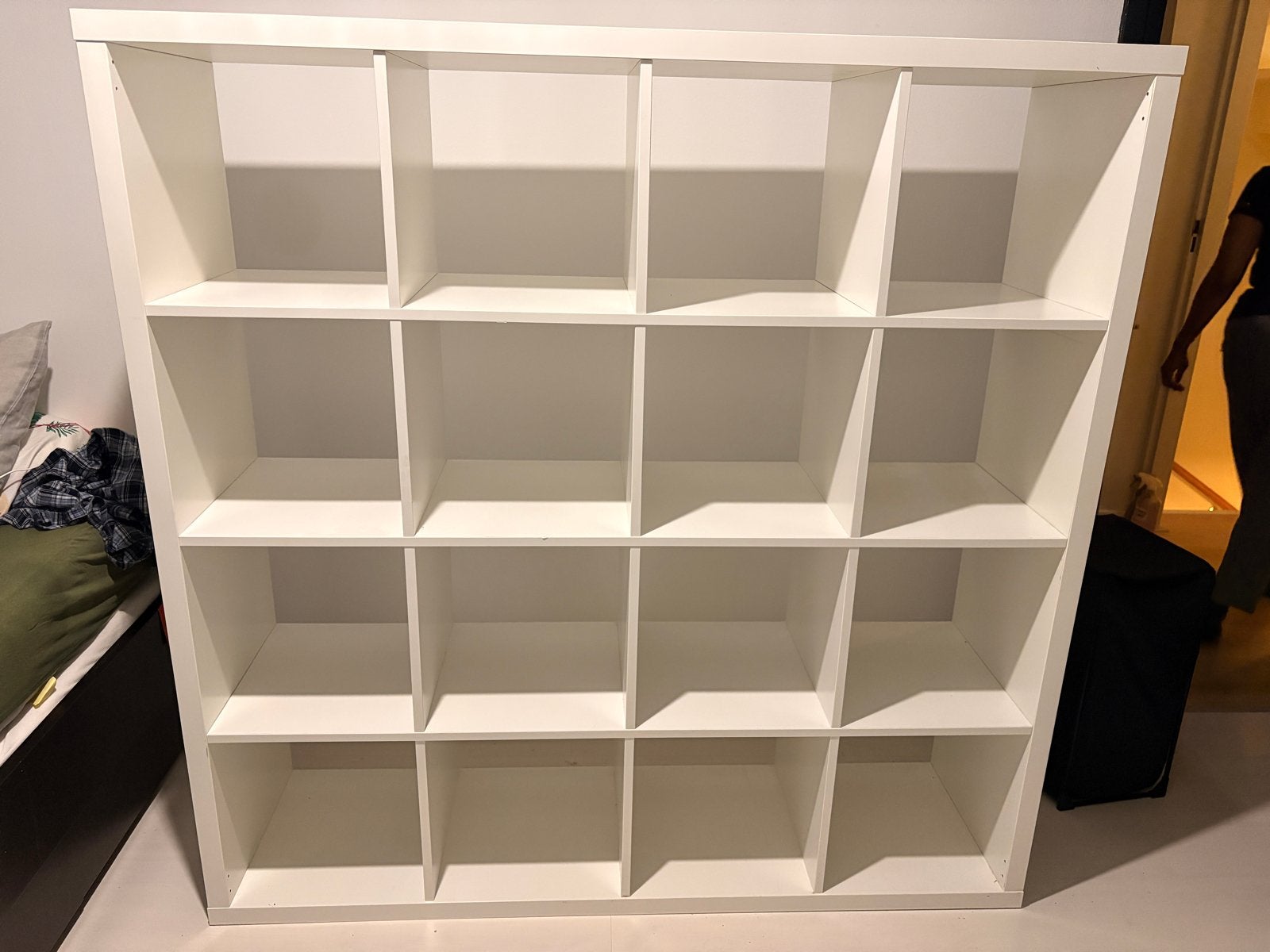 IKEA Kallax 4x4 vakkenkast wit