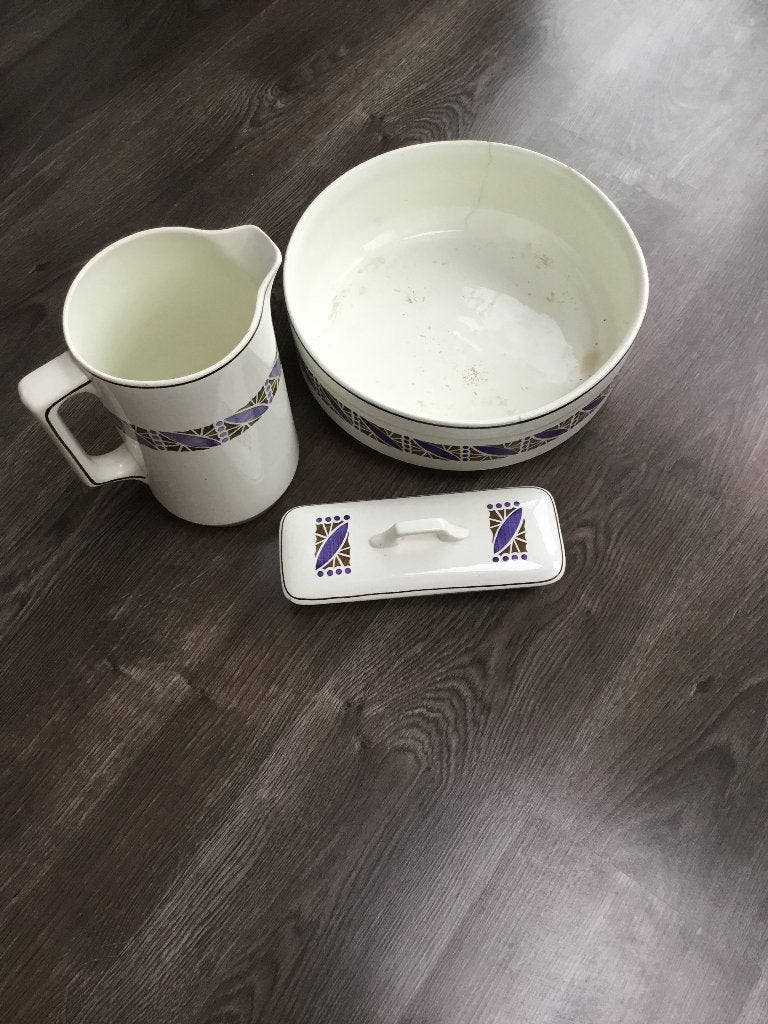 Waskom met kan, Antiek en Kunst, Ophalen