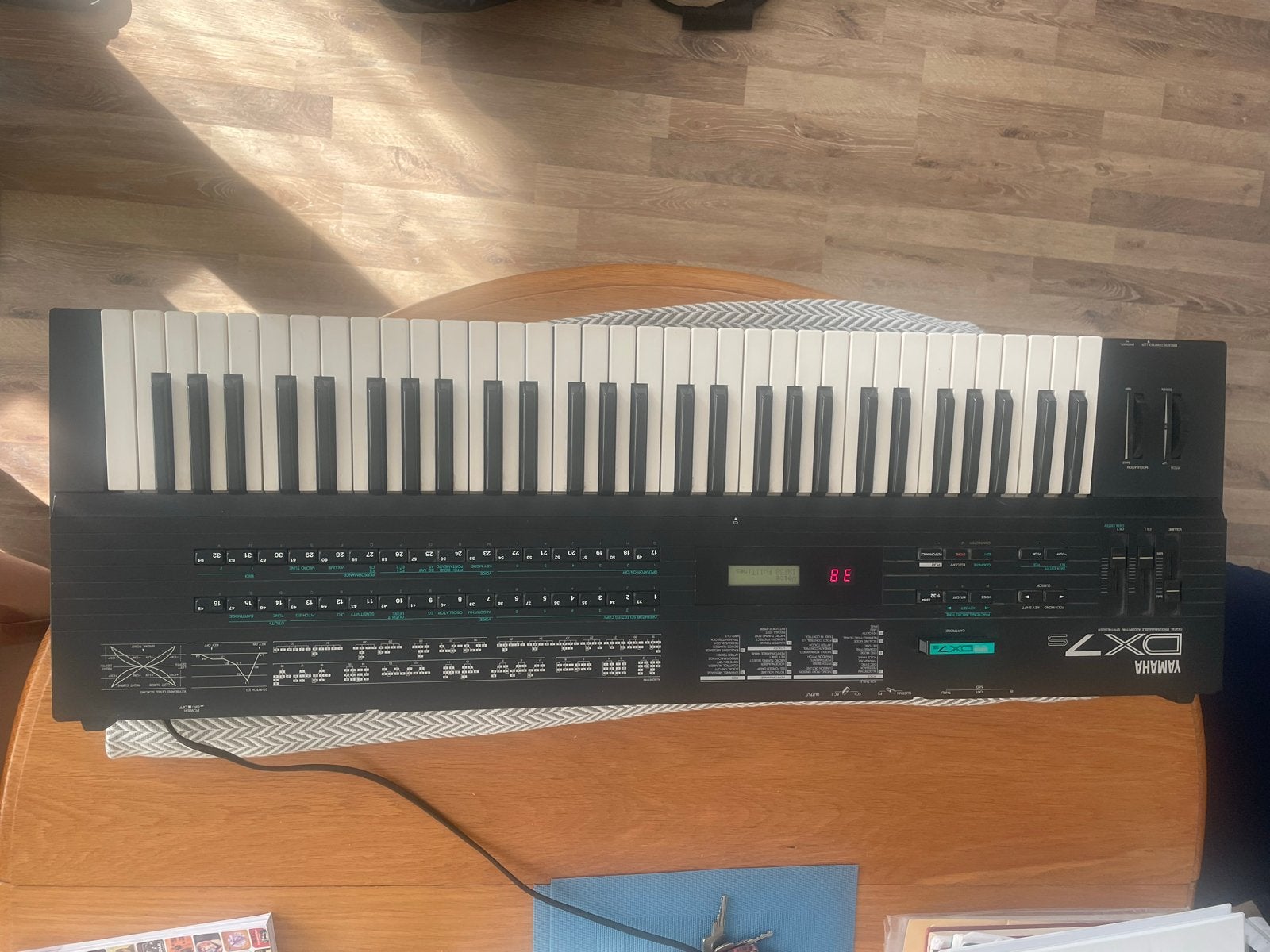 Yamaha DX7S Synthesizer - Eerste eignaar, Muziek en Instrumenten, Ophalen, 61 toetsen, Zo goed als nieuw, Midi-aansluiting