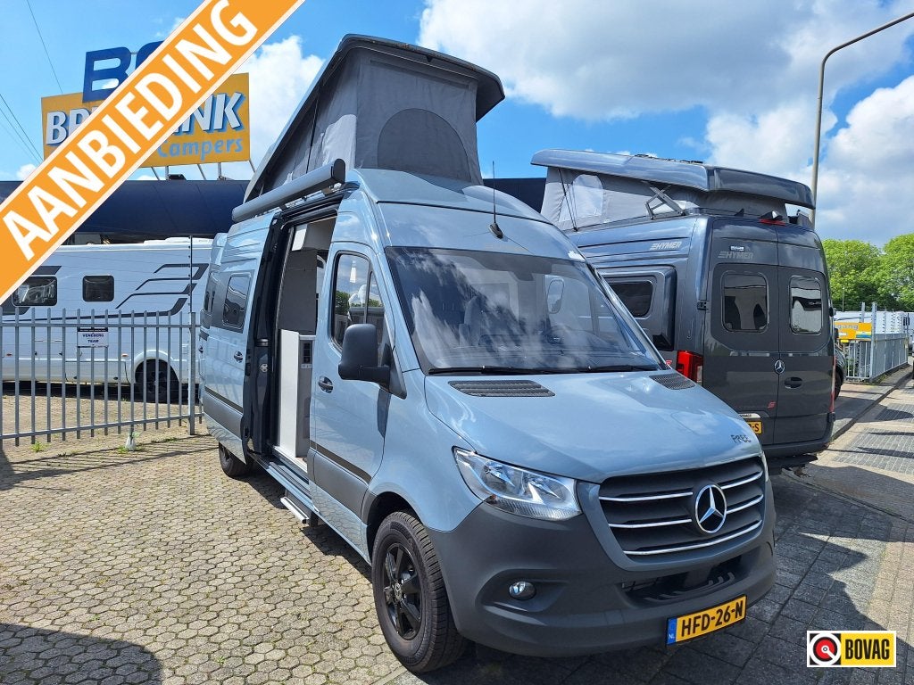 Hymer Free 600 S CAMPUS 2025 -AUTOMAAT+503KM AANBIEDING!, Chemisch toilet, Ringverwarming, Bedrijf, Diesel