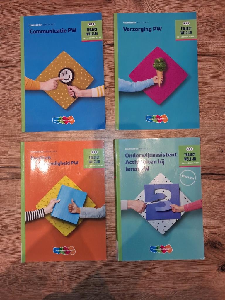 Boekenpakket Onderwijsassistent niveau 4 - Traject Welzijn, Boeken, Studieboeken en Cursussen, Zo goed als nieuw, MBO, Gamma, Ophalen of Verzenden