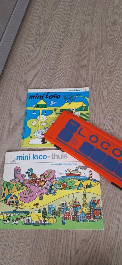 Mini Loco compleet met 2 boekjes voor 6/7 jaar, Ophalen of Verzenden, Gebruikt, Taal en Lezen