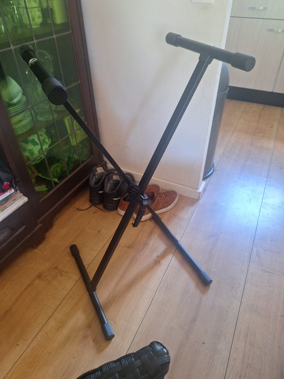 Licht keyboard standaard., Ophalen