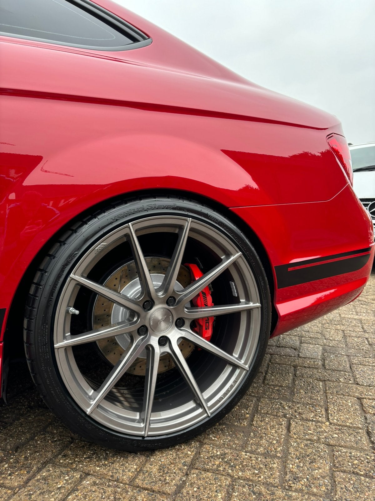 20 inch 5x112 Ispiri FFR1 Carbon Brushed Titanium, Auto-onderdelen, Banden en Velgen, Ophalen, Velg(en), Nieuw, Personenwagen