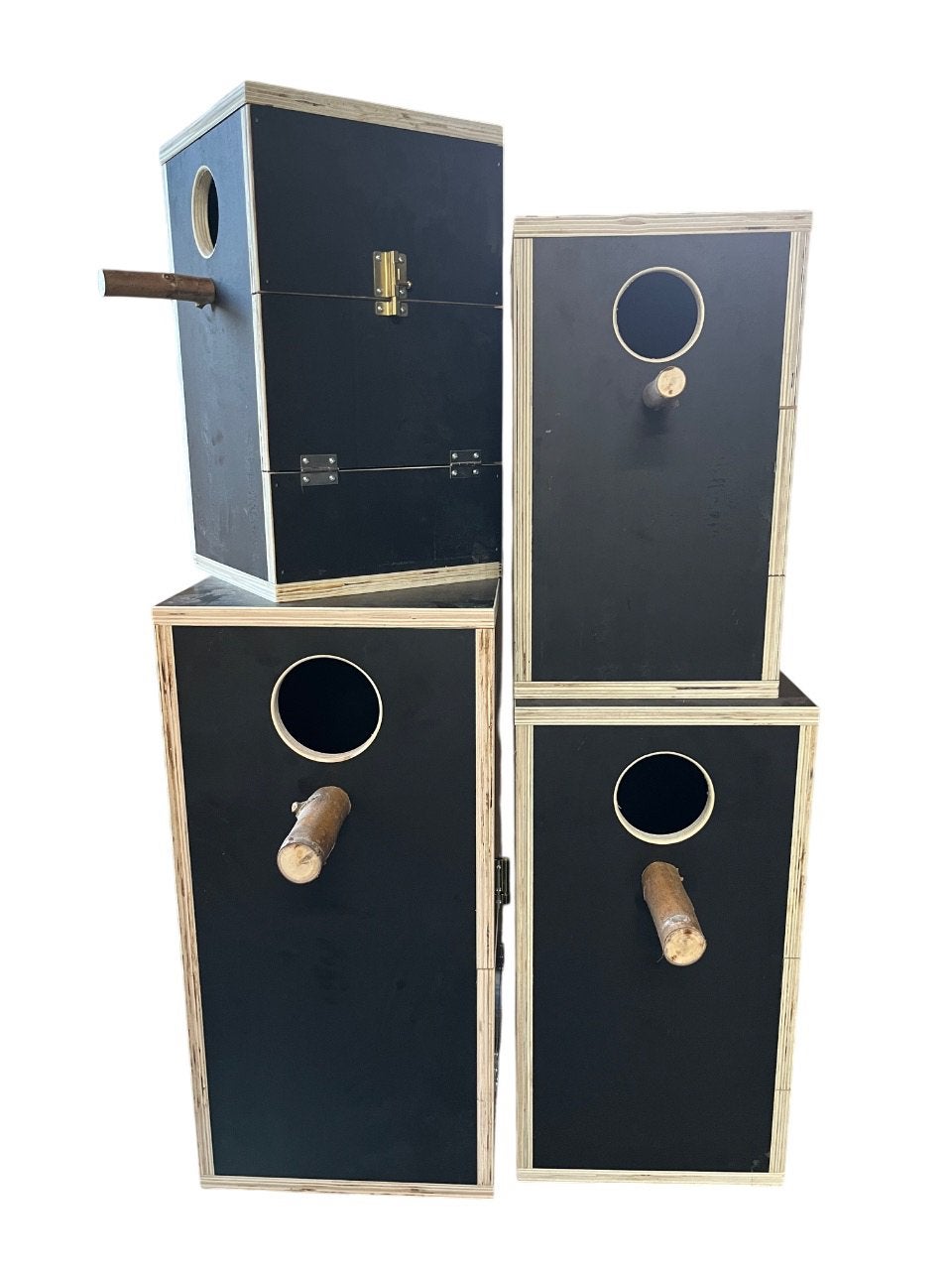 Broedblok halsbandparkiet, rosella betonplex, 4221LV, Kooi-accessoires, Info@vandoorntimmerwerken.com, Nieuw