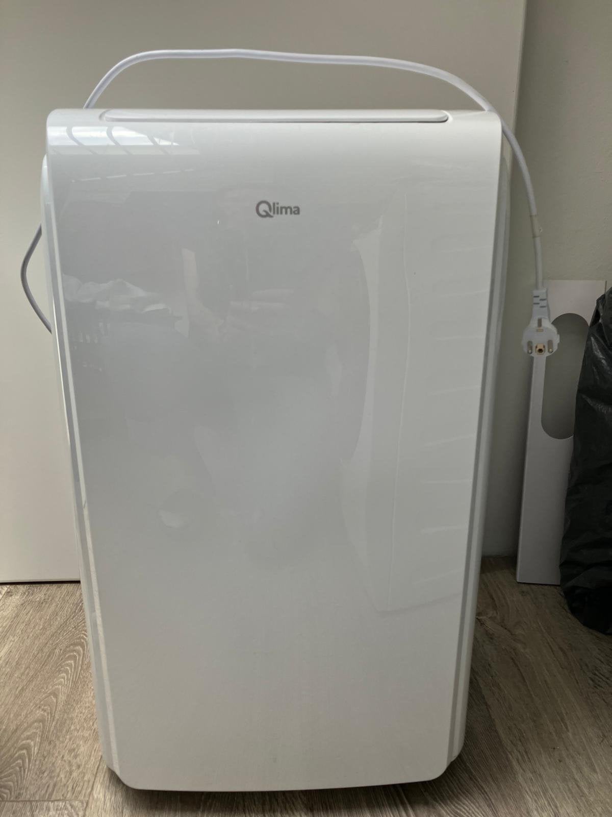 Qlima P534 mobiele airco – weinig gebruikt, Witgoed en Apparatuur, Ophalen, 3 snelheden of meer, Zo goed als nieuw, Koelen en Ontvochtigen