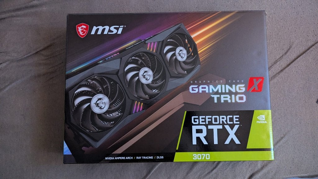 MSI GeForce RTX 3070 Ti Gaming X Trio 8G, Computers en Software, Gebruikt, GDDR6, PCI-Express 4, Ophalen of Verzenden