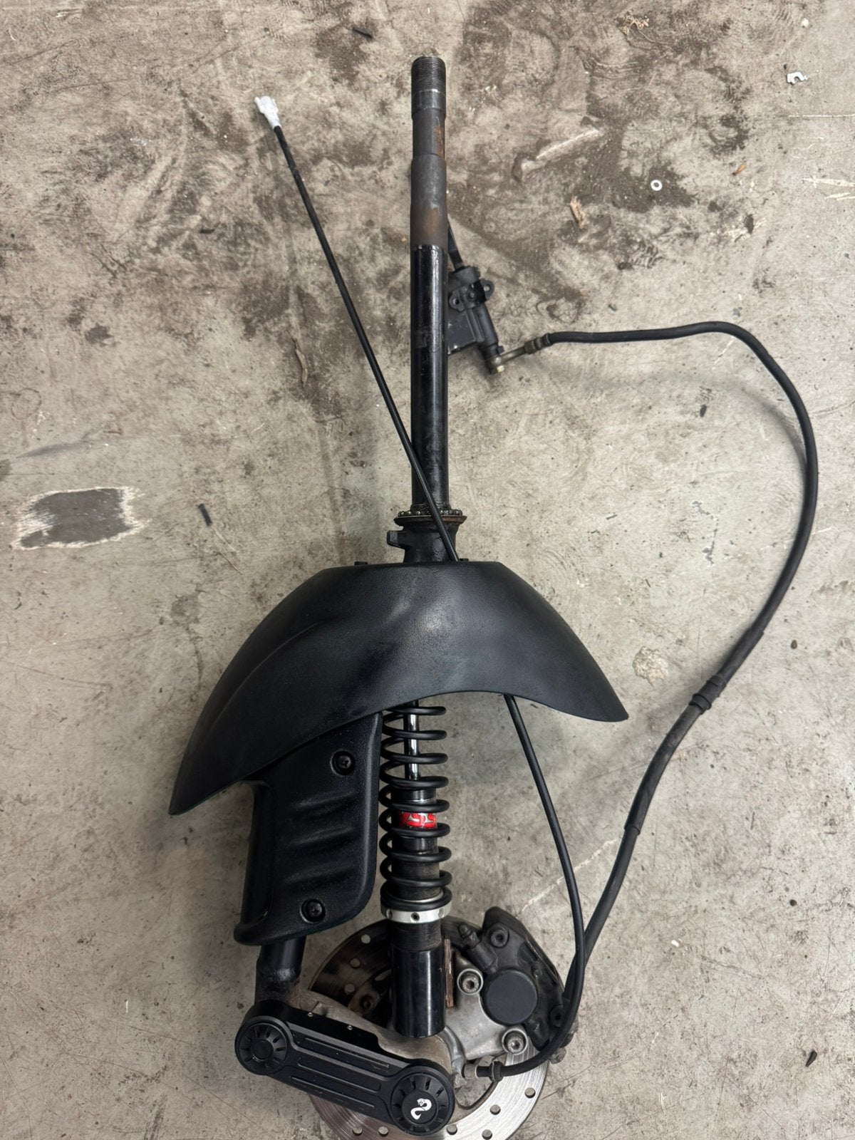 Originele Piaggio zip SP vork plug and play, Fietsen en Brommers, Brommeronderdelen | Scooters, Ophalen of Verzenden, Zo goed als nieuw