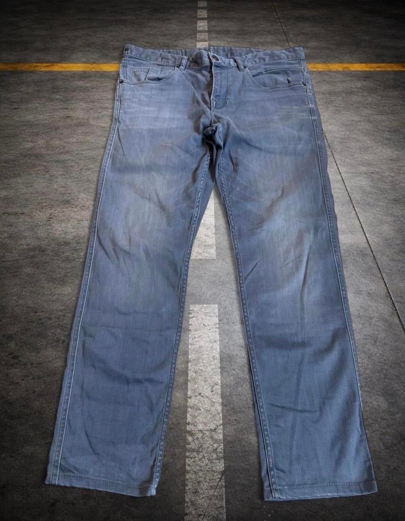 PME Legend Slim Fit Jeans 36x30.5 Grijs Gewassen Denim, Ophalen of Verzenden, Zo goed als nieuw, Grijs, W36 - W38 (confectie 52/54)