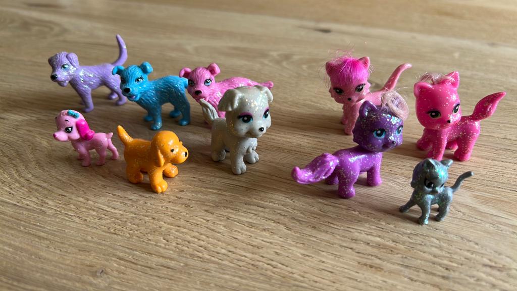 Vintage polly pocket glitter pets, Ophalen, Meisje