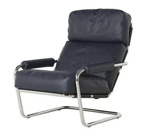 Gelderland fauteuil 601 Meneer Oberman, Ophalen, Gebruikt, 50 tot 75 cm, Leer