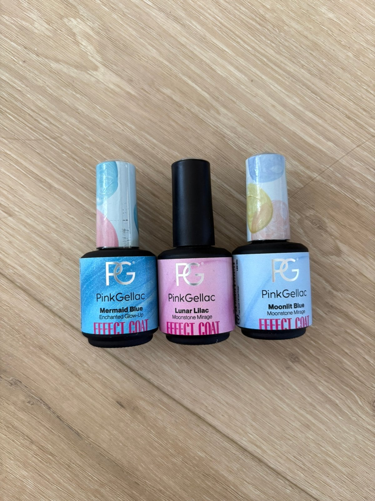 Pink gellac effect coat set, Ophalen of Verzenden, Zo goed als nieuw, Handen en Nagels