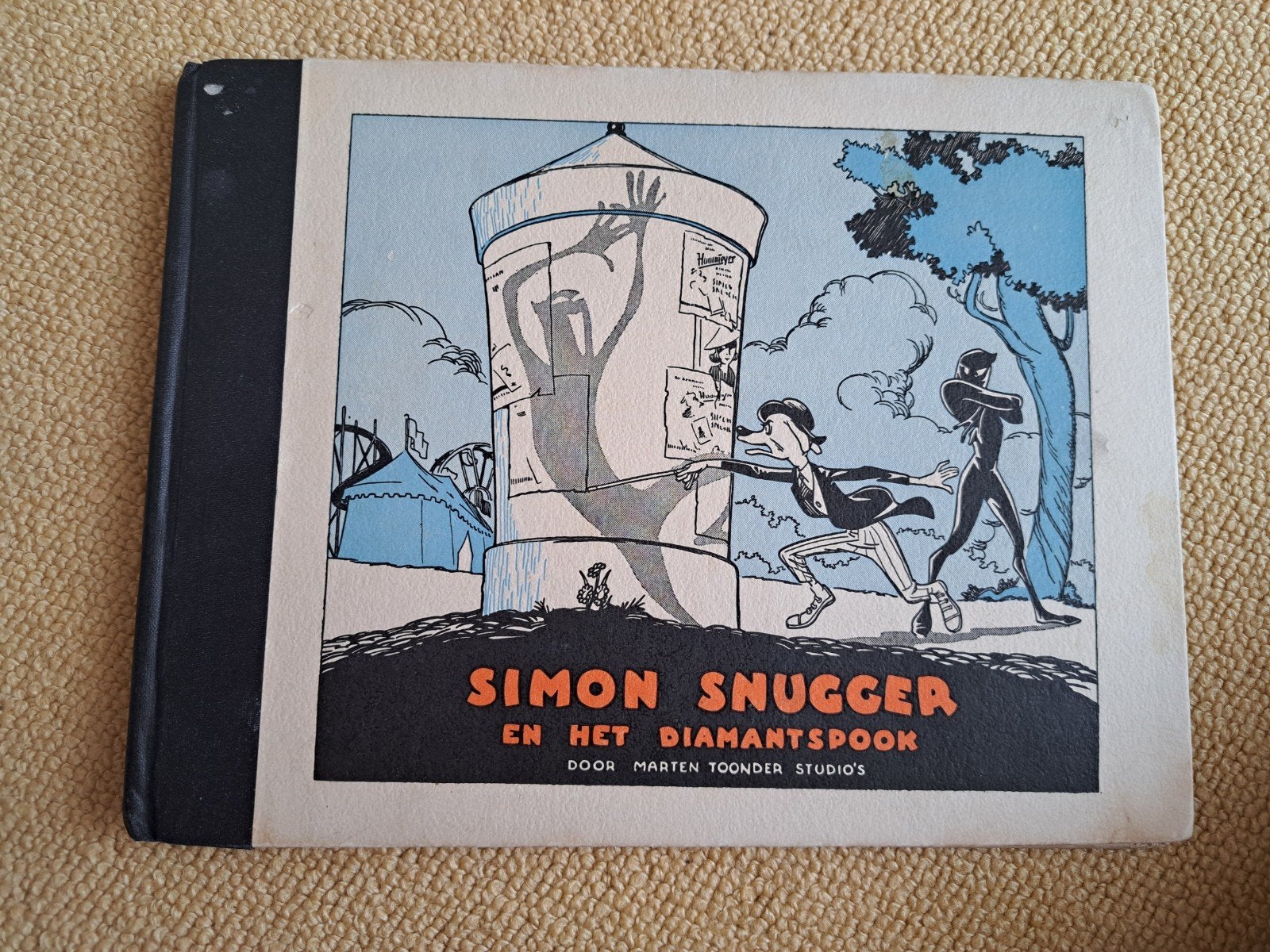 Simon Snugger en het Diamantspook - Marten Toonder Studio's, Boeken, Eén stripboek, Marten Toonder studios, Ophalen, Gelezen