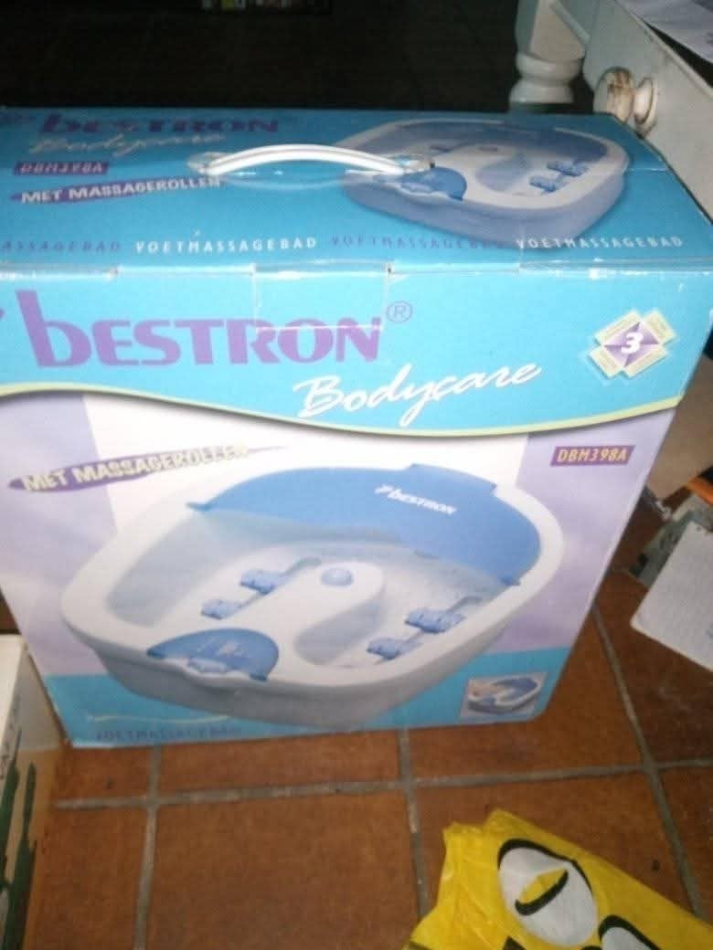 Bestron Bodycare Voetmassagebad DBM398A met massagerollen, Ophalen of Verzenden, Nieuw, Hand- en Voetverzorging